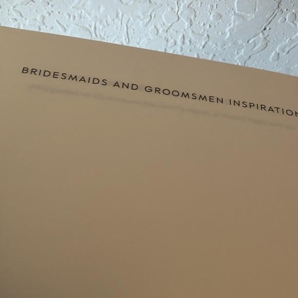 Kate Spade:Bridal Planner-Gold Tone 3 Ring Binder-zipper pouch-48 planning pages - Picture 9 of 16